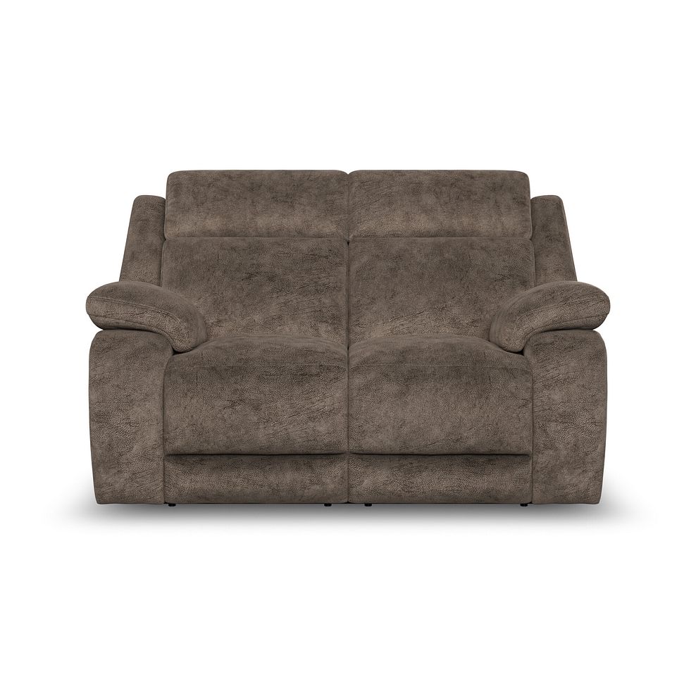 Emerson 2 Seater Sofa in Dapple Chocolate Fabric 2