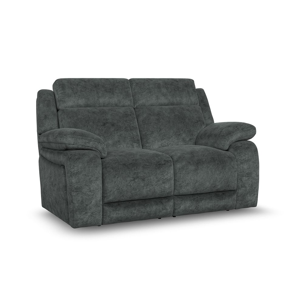 Emerson 2 Seater Sofa in Dapple Grey Fabric 1