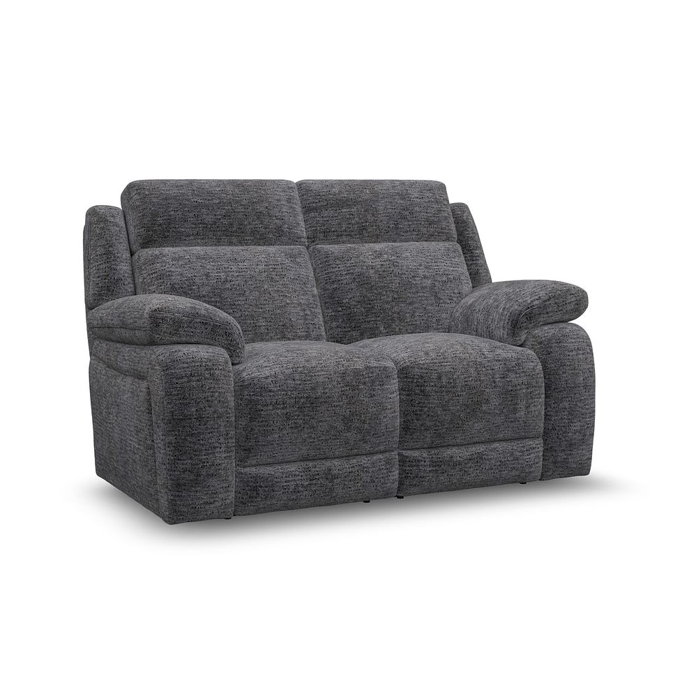 Emerson 2 Seater Sofa in Luxe Charcoal Fabric 1