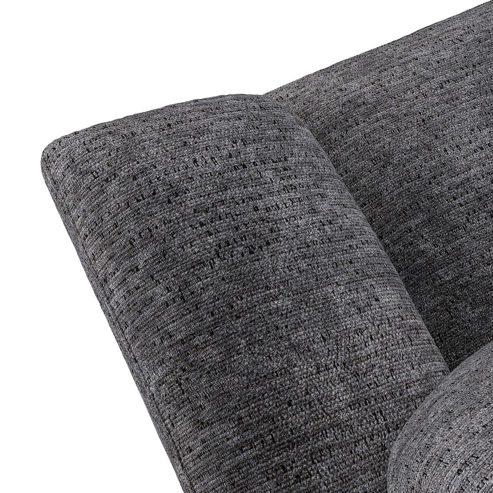 Emerson 2 Seater Sofa in Luxe Charcoal Fabric 5
