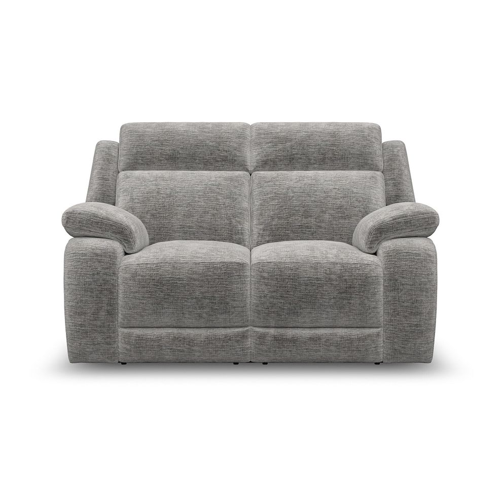 Emerson 2 Seater Sofa in Luxe Grey Fabric 2