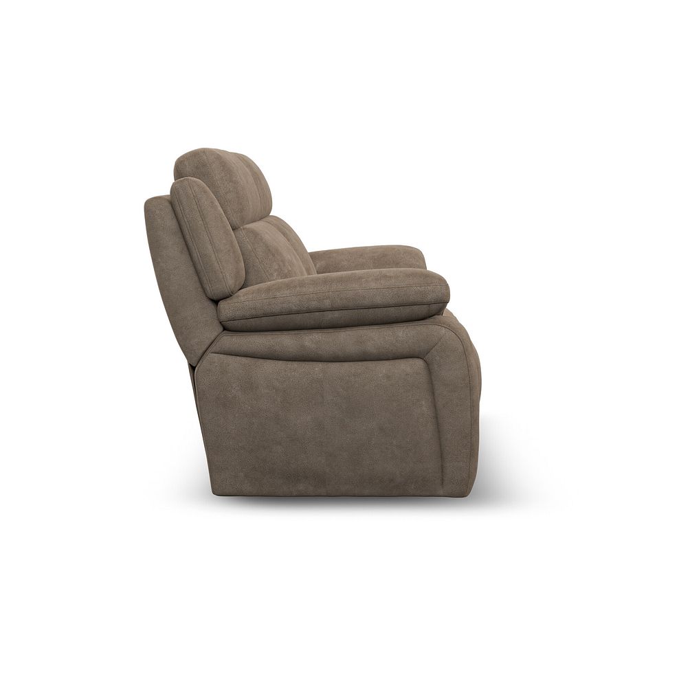 Emerson 2 Seater Sofa in Miller Earth Brown Fabric 4