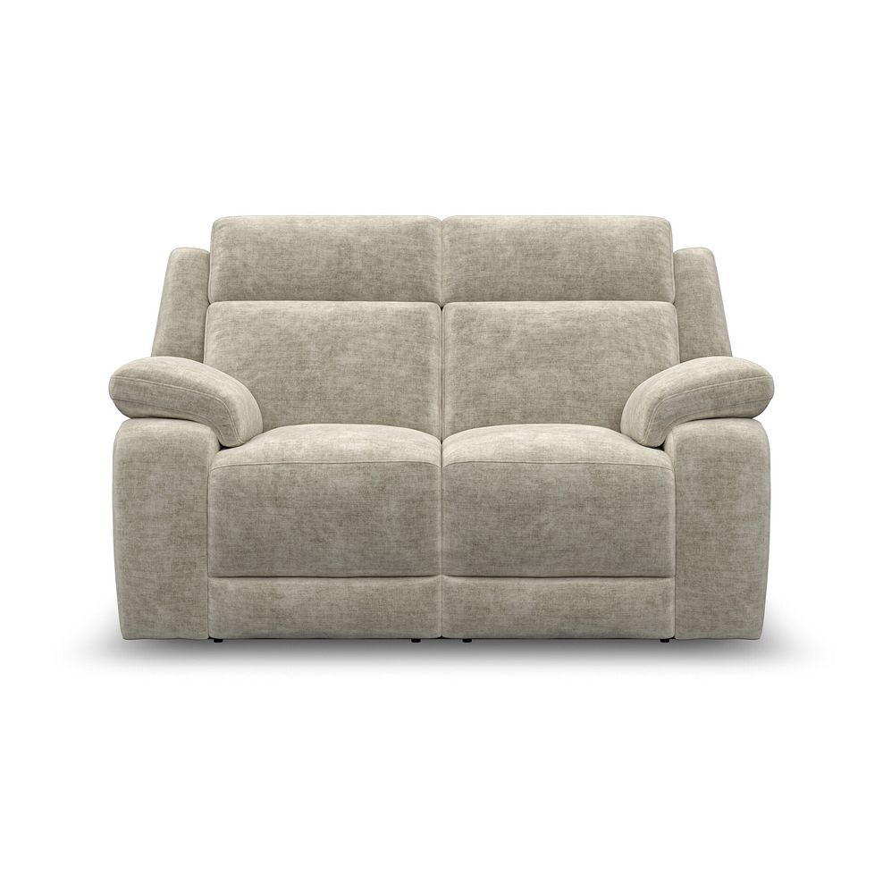 Emerson 2 Seater Sofa in Plush Beige Fabric 2