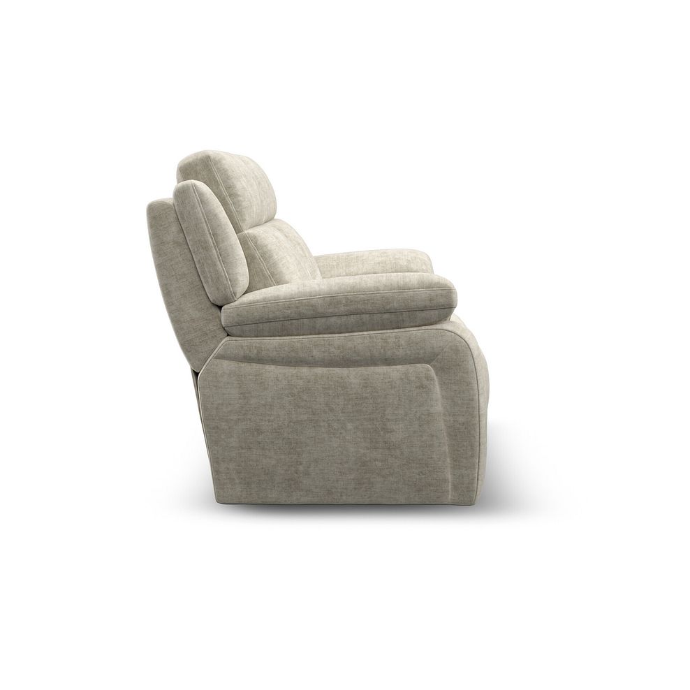 Emerson 2 Seater Sofa in Plush Beige Fabric 4