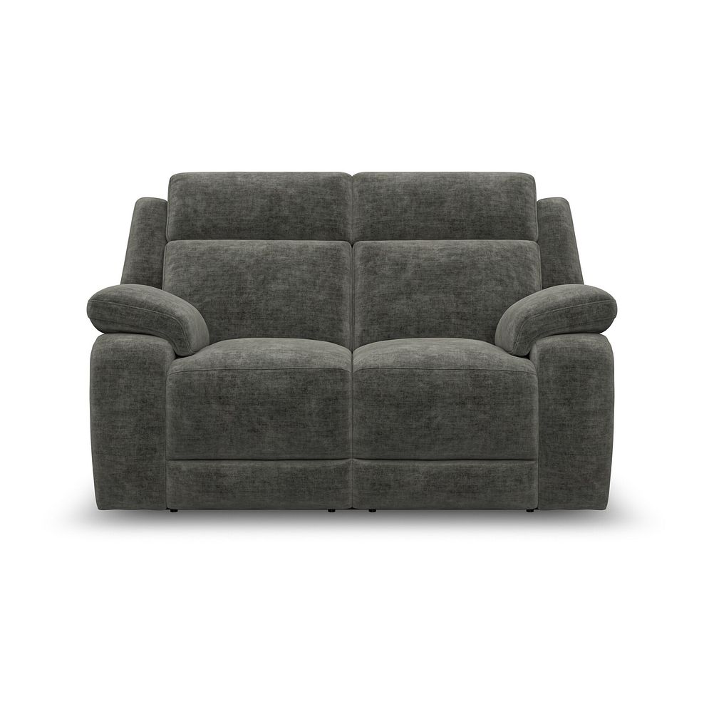Emerson 2 Seater Sofa in Plush Charcoal Fabric 2