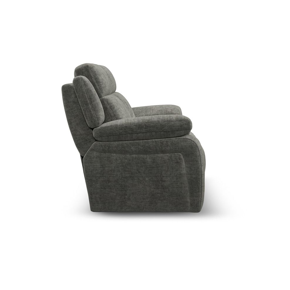 Emerson 2 Seater Sofa in Plush Charcoal Fabric 4