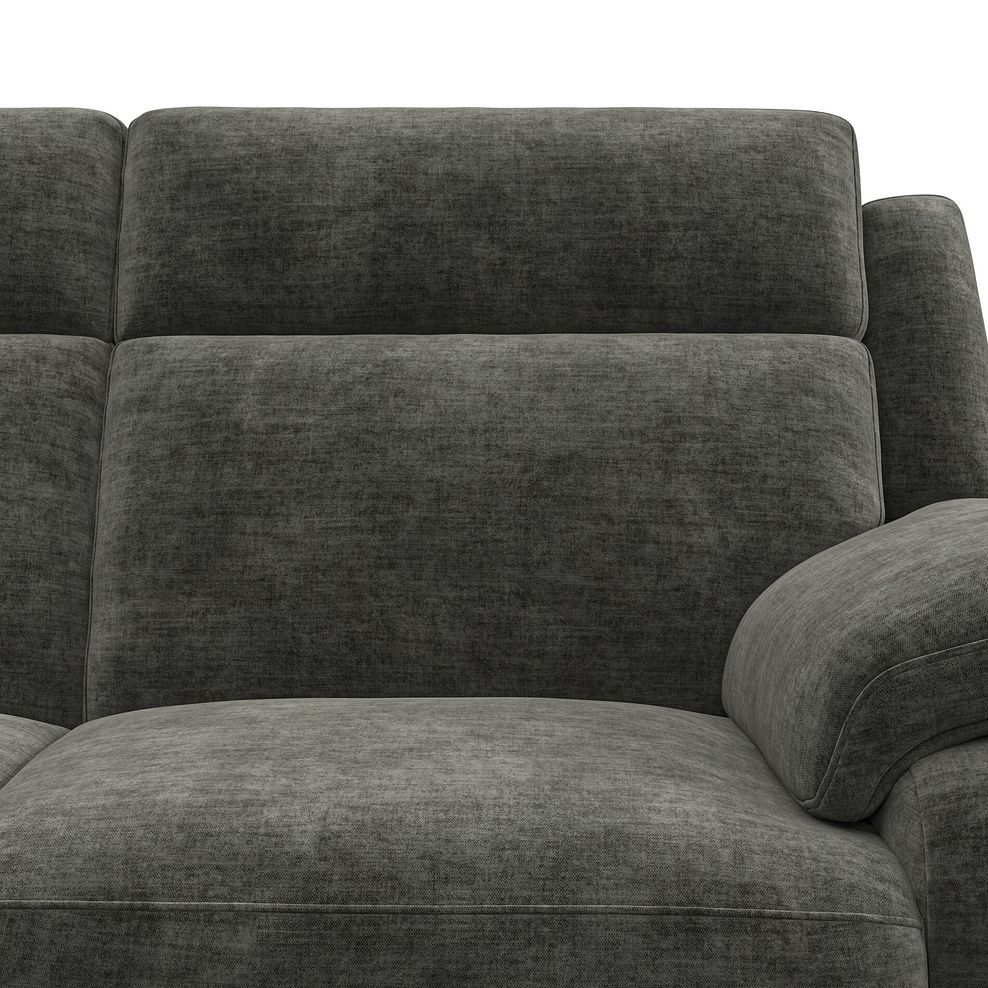 Emerson 2 Seater Sofa in Plush Charcoal Fabric 6