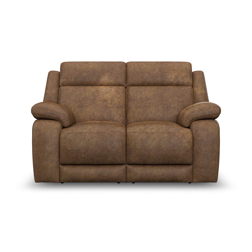 Emerson 2 Seater Sofa in Ranch Brown Fabric 2