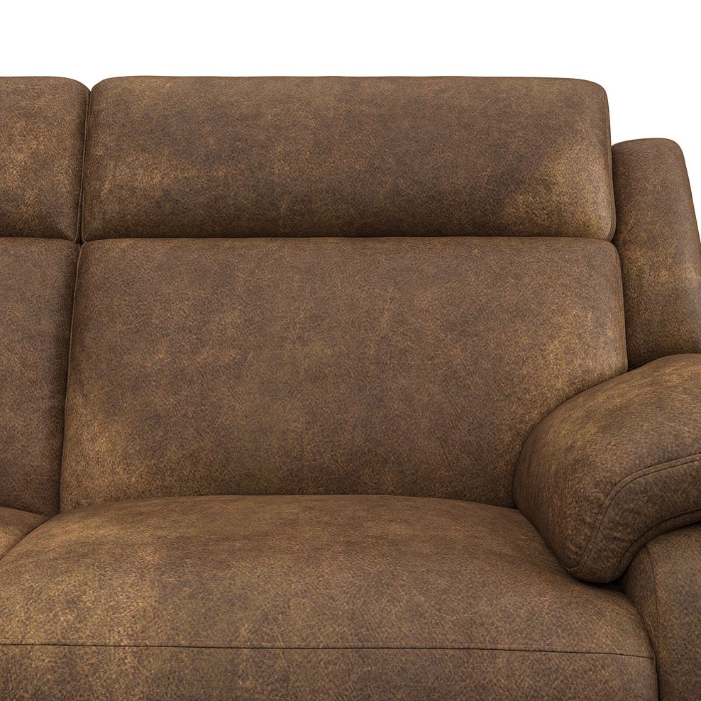 Emerson 2 Seater Sofa in Ranch Brown Fabric 6