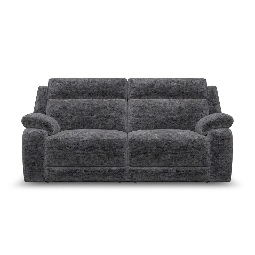 Emerson 3 Seater Electric Recliner Sofa in Luxe Charcoal Fabric 5