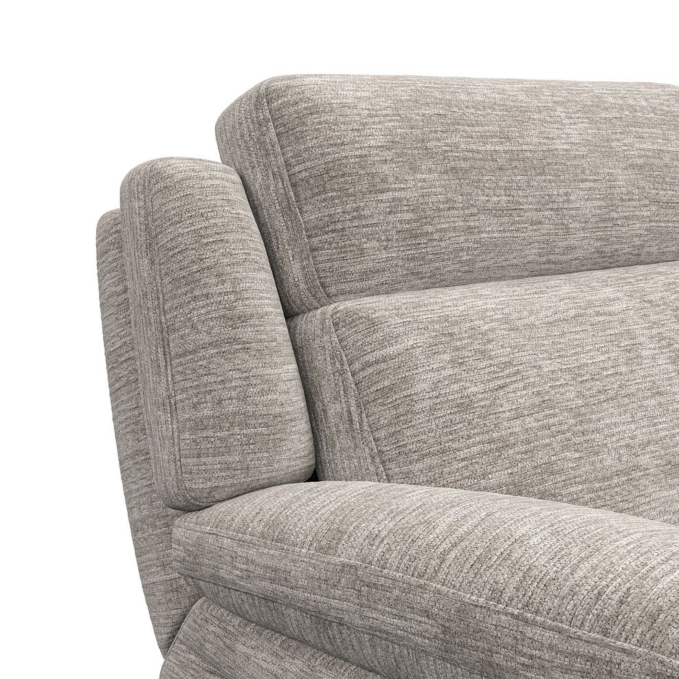 Emerson 3 Seater Electric Recliner Sofa in Luxe Natural Fabric 17