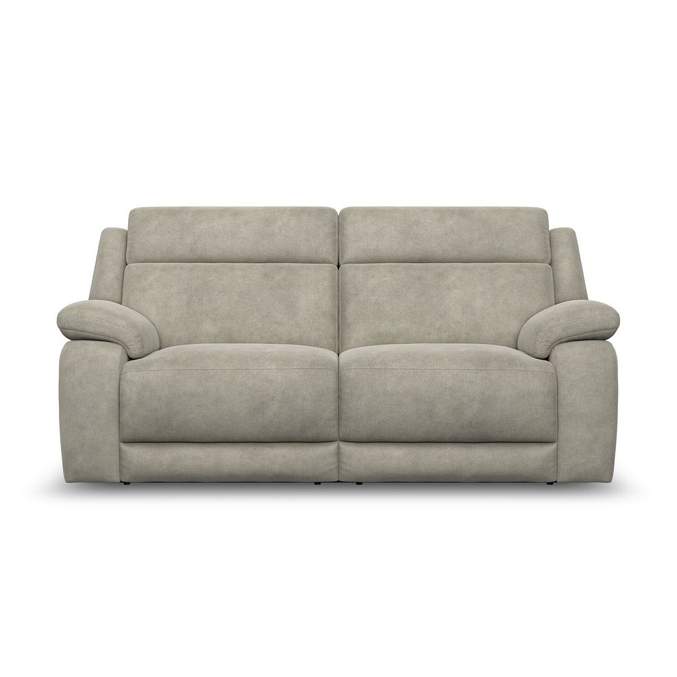 Emerson 3 Seater Electric Recliner Sofa in Miller Taupe Fabric 5