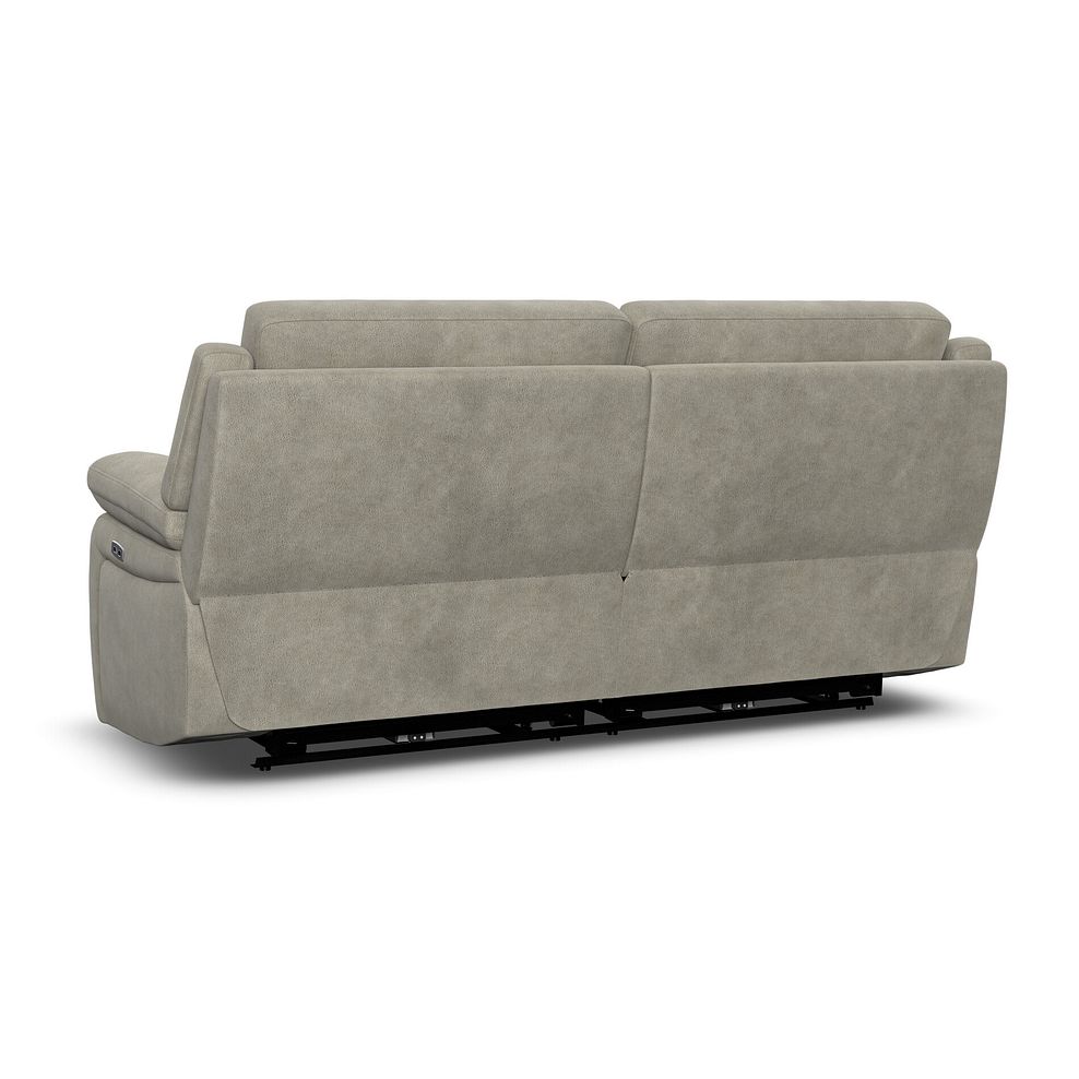 Emerson 3 Seater Electric Recliner Sofa in Miller Taupe Fabric 6