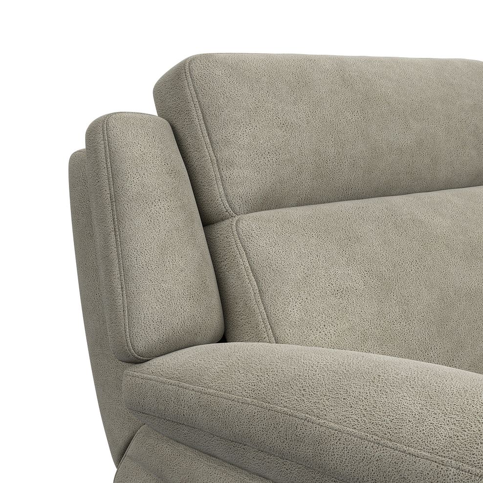 Emerson 3 Seater Electric Recliner Sofa in Miller Taupe Fabric 11