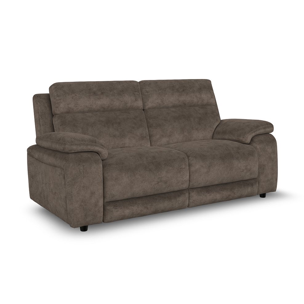 Emerson 3 Seater Sofa Bed in Dapple Chocolate Fabric 3