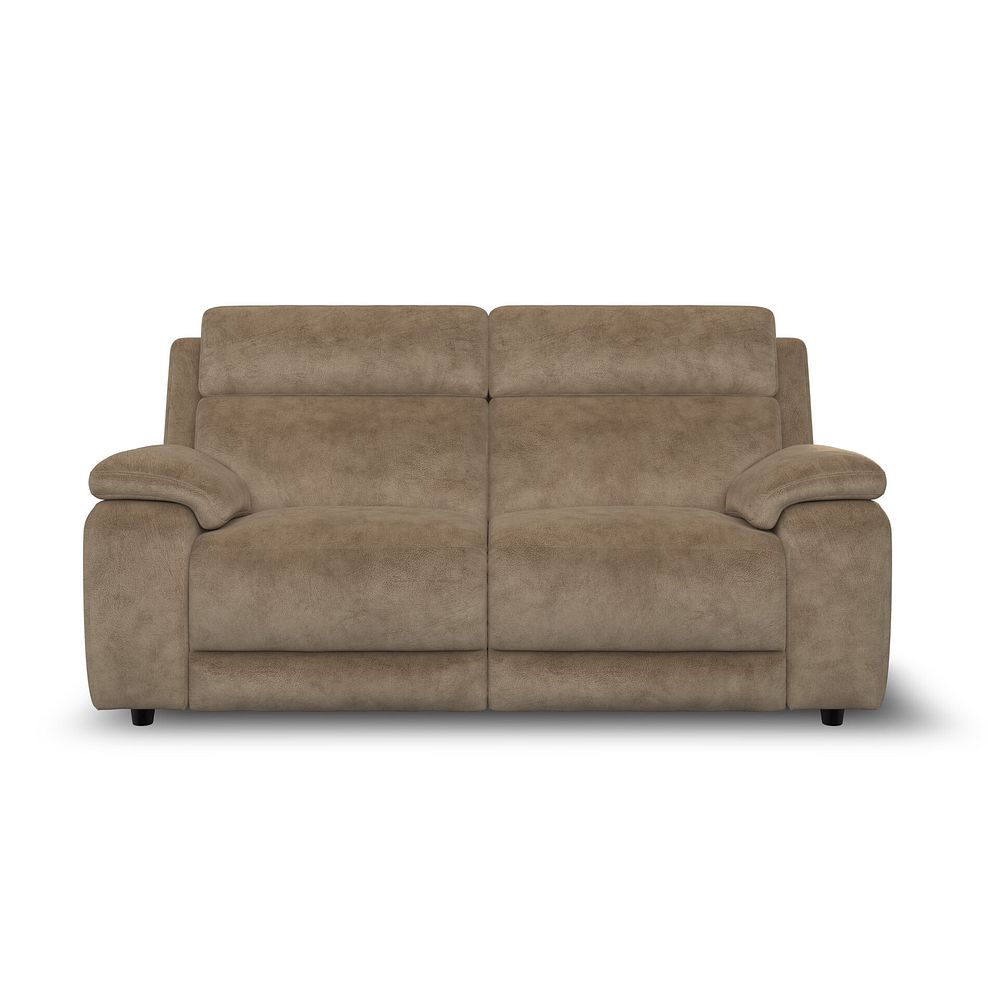 Emerson 3 Seater Sofa Bed in Dapple Taupe Fabric 4