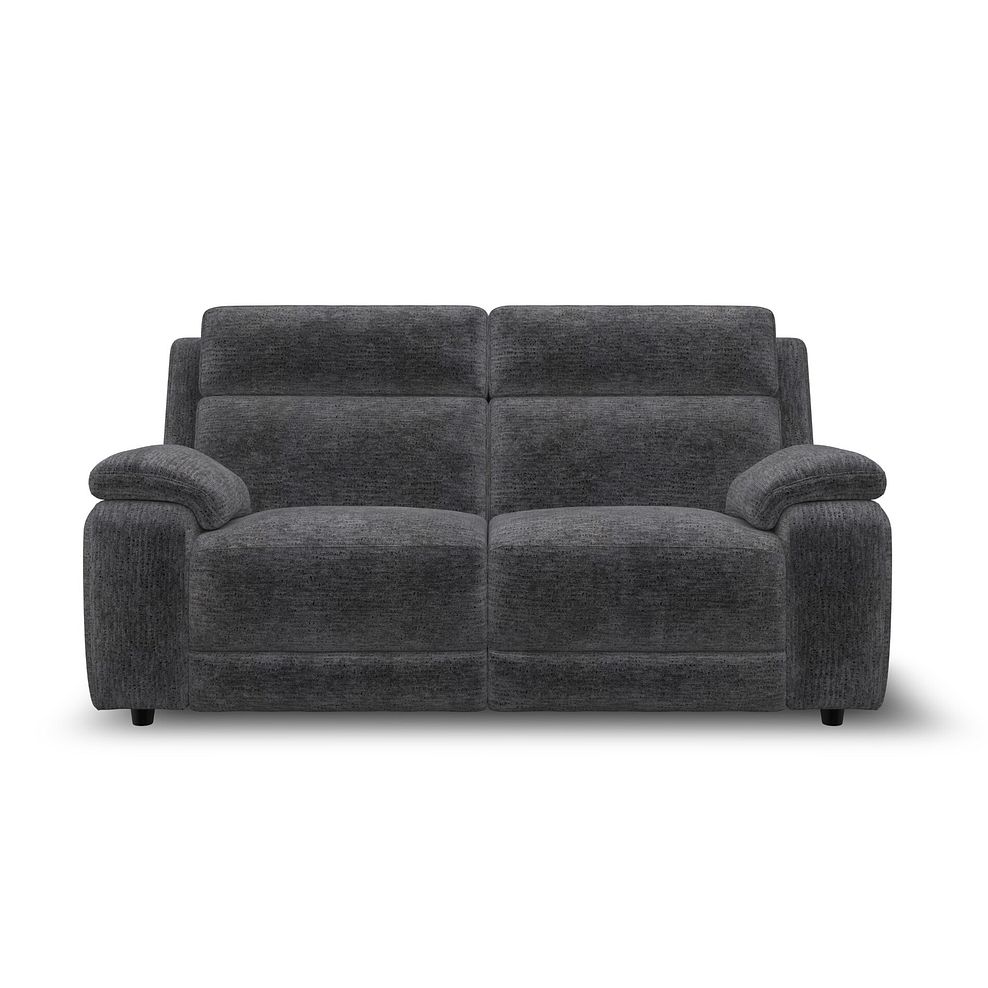 Emerson 3 Seater Sofa Bed in Luxe Charcoal Fabric 4