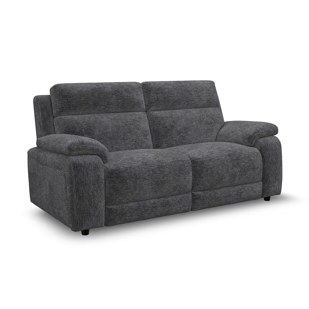 Emerson 3 Seater Sofa Bed in Luxe Charcoal Fabric 3