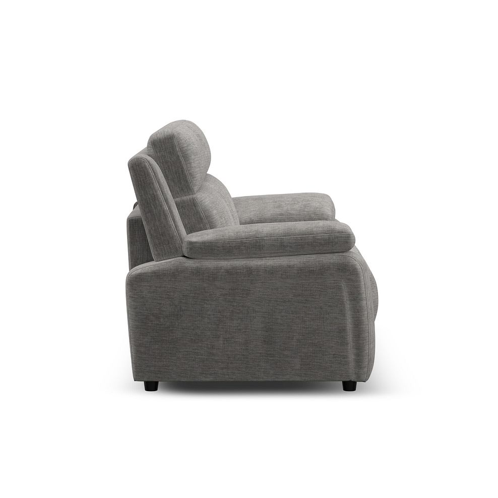 Emerson 3 Seater Sofa Bed in Luxe Grey Fabric 5
