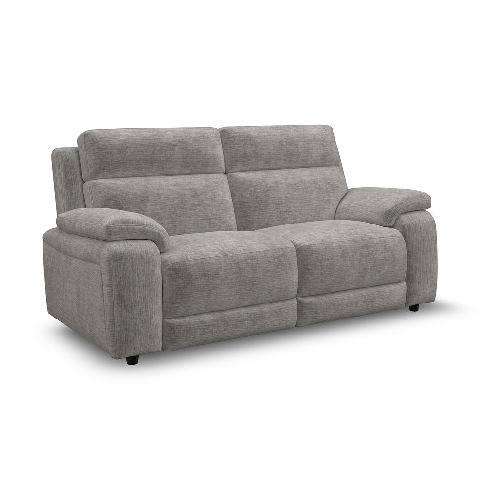 Emerson 3 Seater Sofa Bed in Luxe Grey Fabric 3