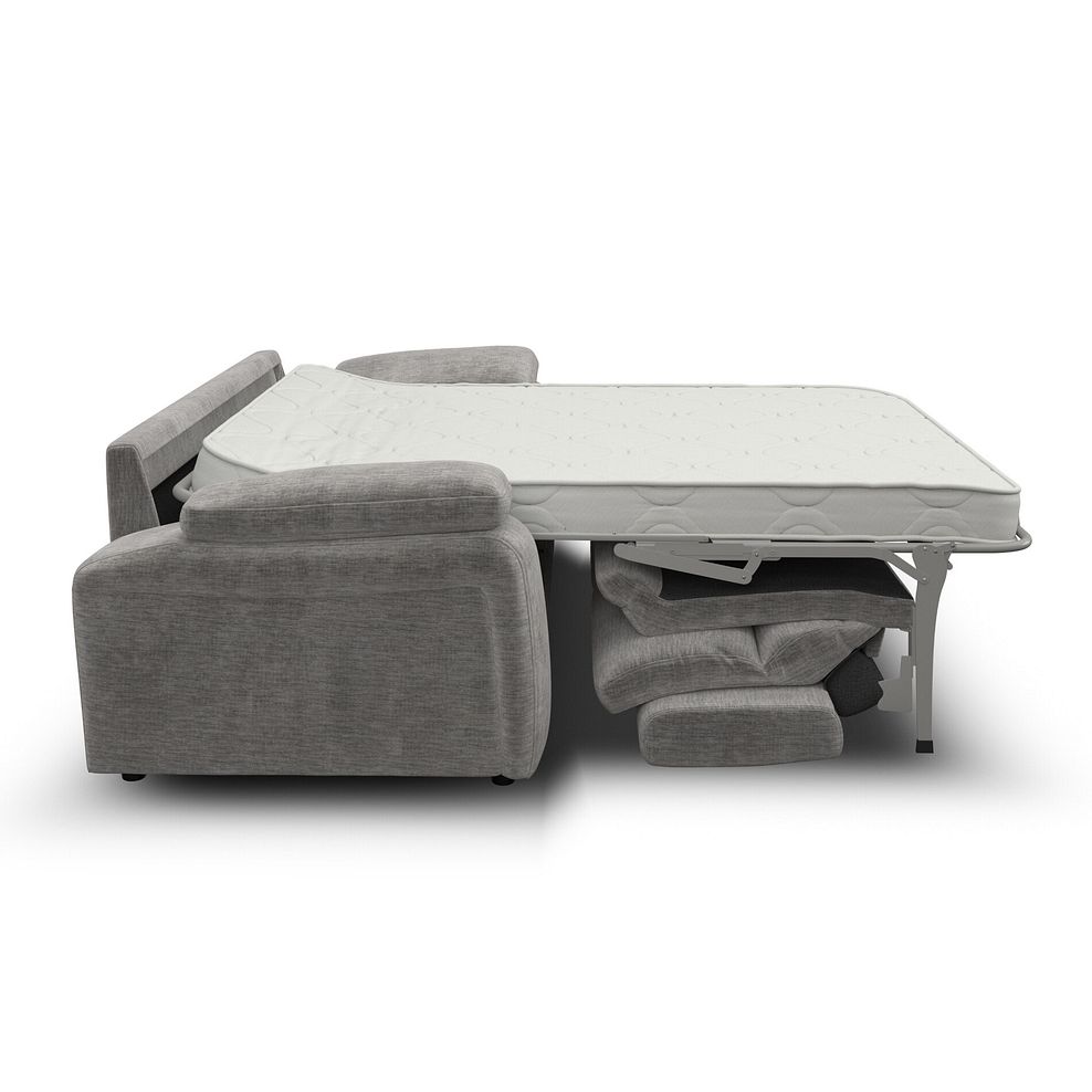 Emerson 3 Seater Sofa Bed in Luxe Grey Fabric 6
