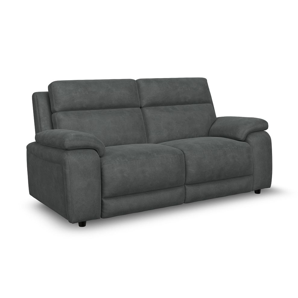 Emerson 3 Seater Sofa Bed in Miller Grey Fabric 3