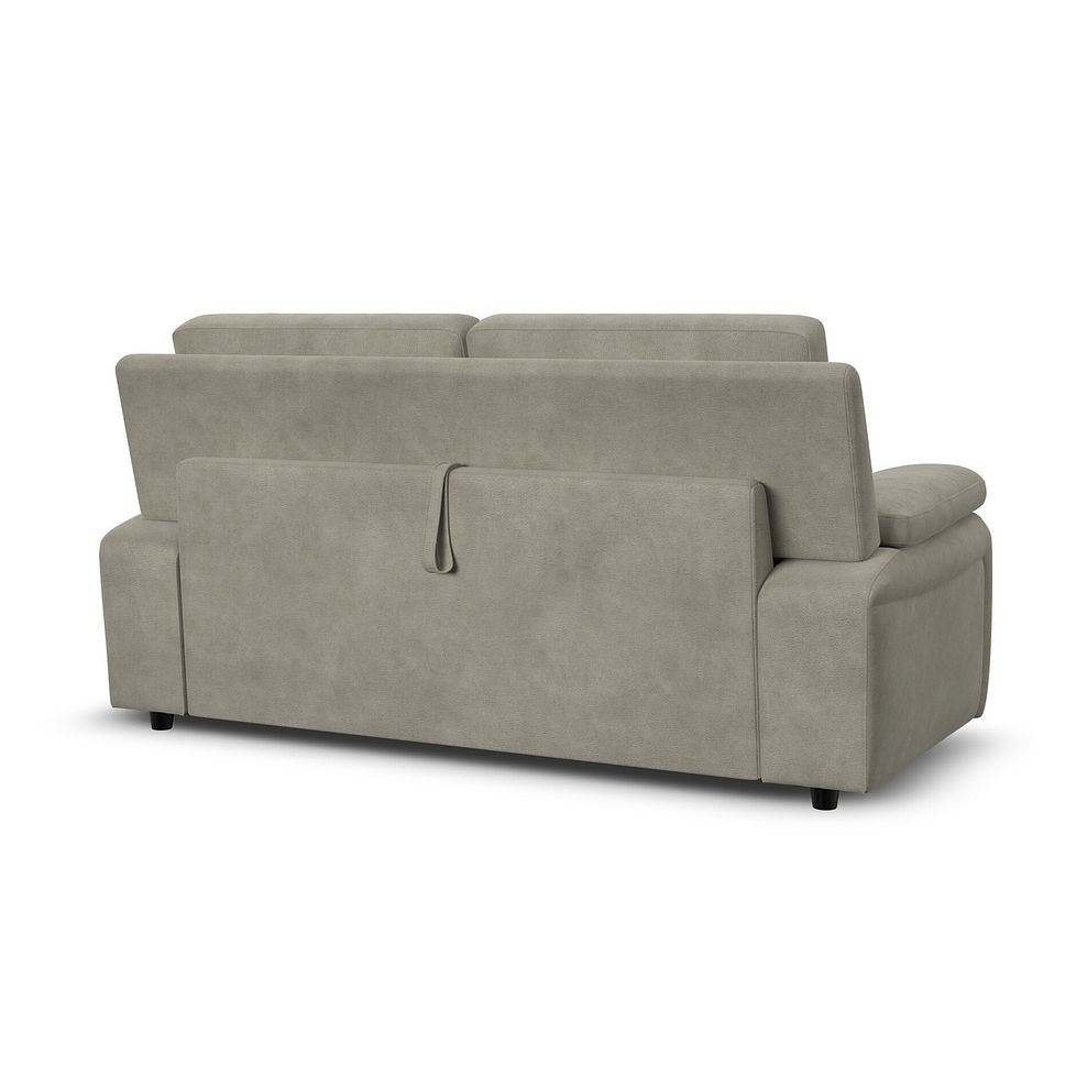 Emerson 3 Seater Sofa Bed in Miller Taupe Fabric 7