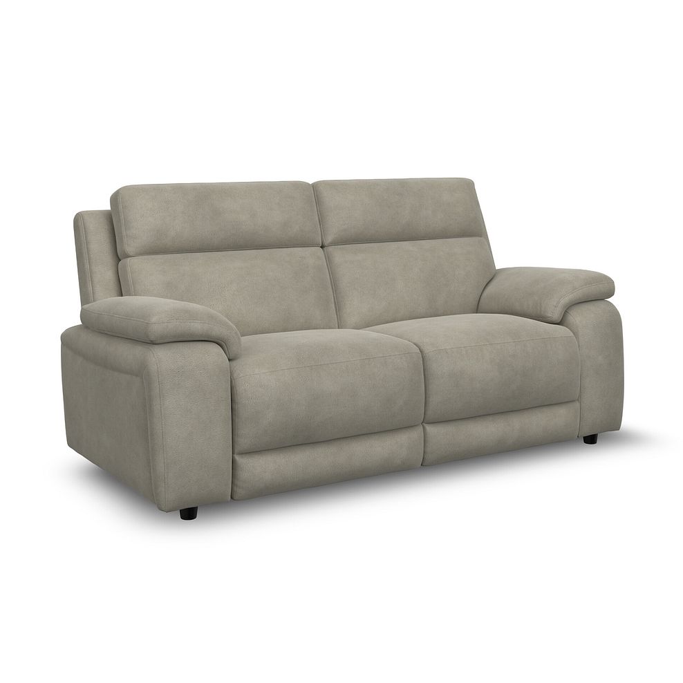 Emerson 3 Seater Sofa Bed in Miller Taupe Fabric 3