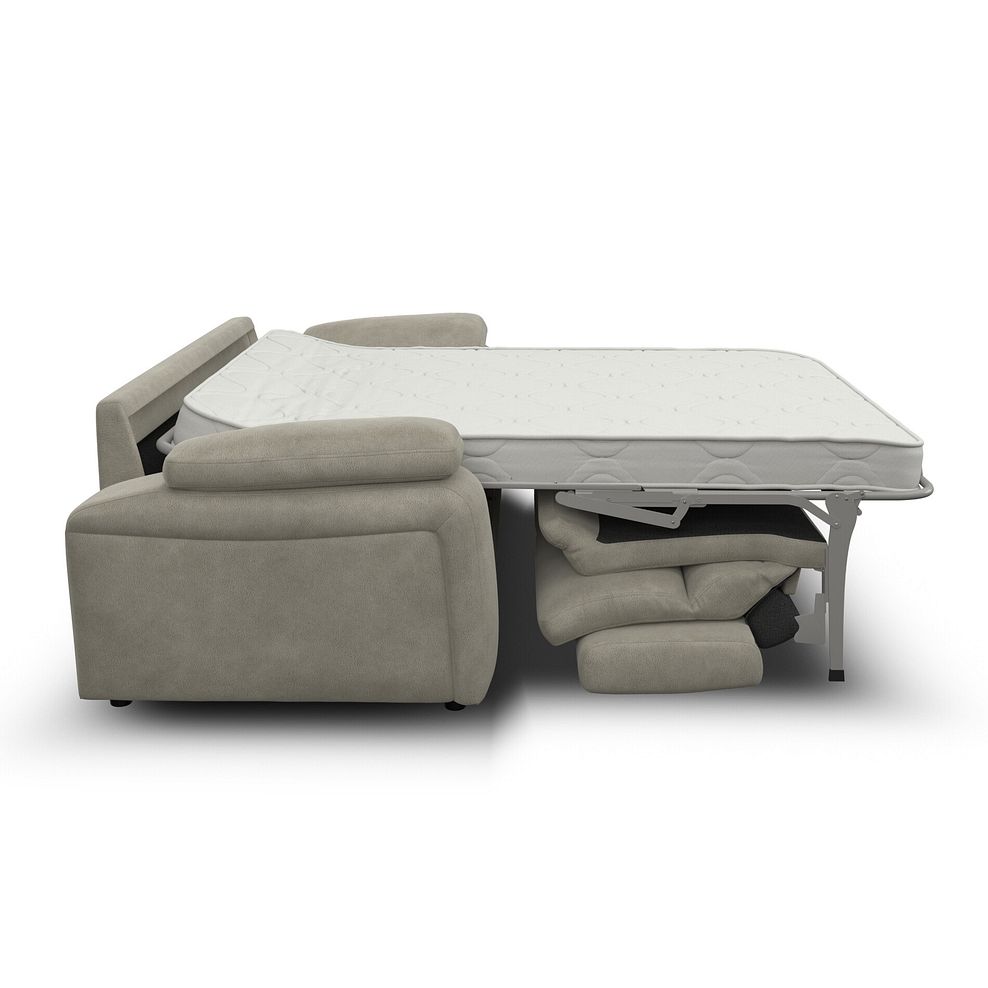Emerson 3 Seater Sofa Bed in Miller Taupe Fabric 6