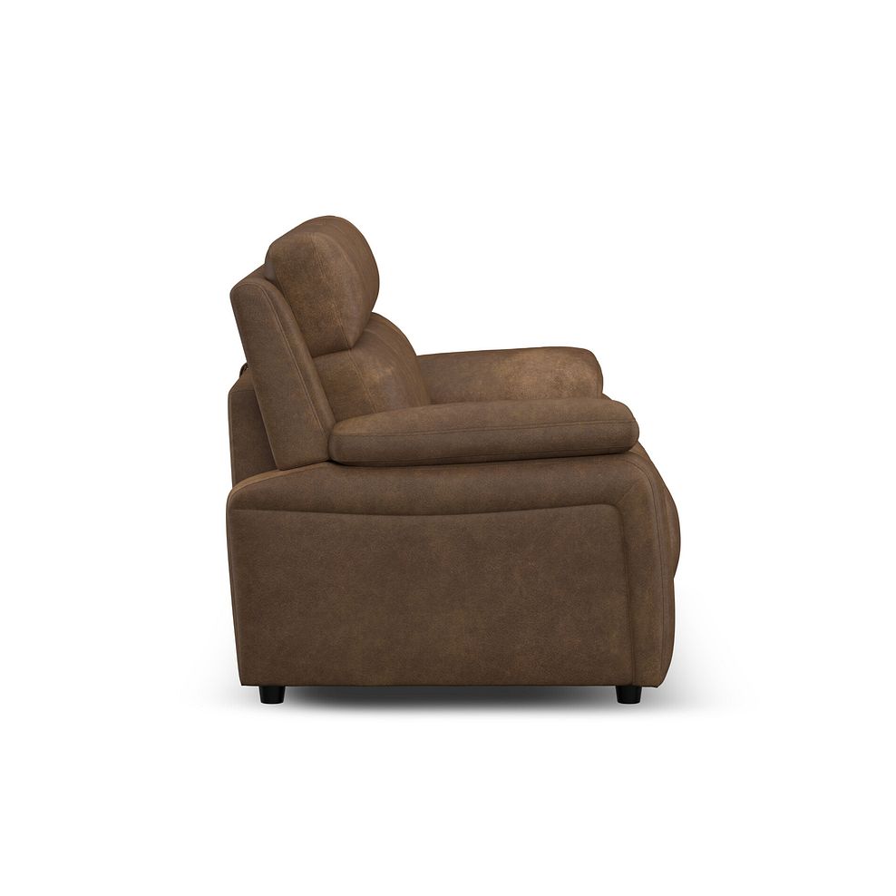 Emerson 3 Seater Sofa Bed in Ranch Brown Fabric 5