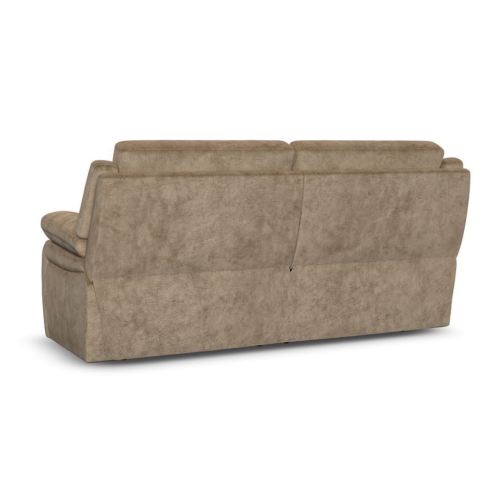 Emerson 3 Seater Sofa in Dapple Taupe Fabric 3
