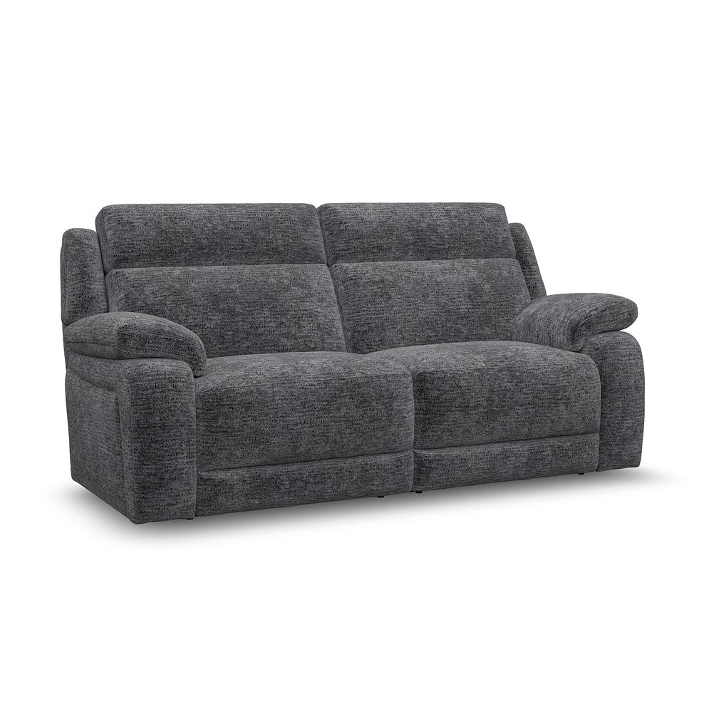 Emerson 3 Seater Sofa in Luxe Charcoal Fabric 1
