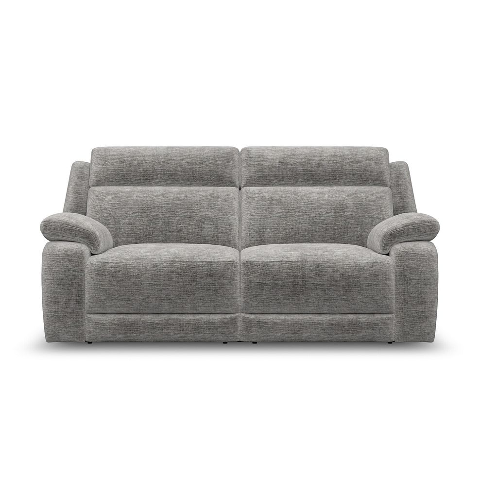 Emerson 3 Seater Sofa in Luxe Grey Fabric 2