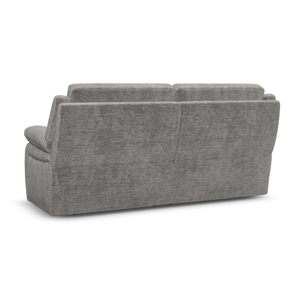 Emerson 3 Seater Sofa in Luxe Grey Fabric 3