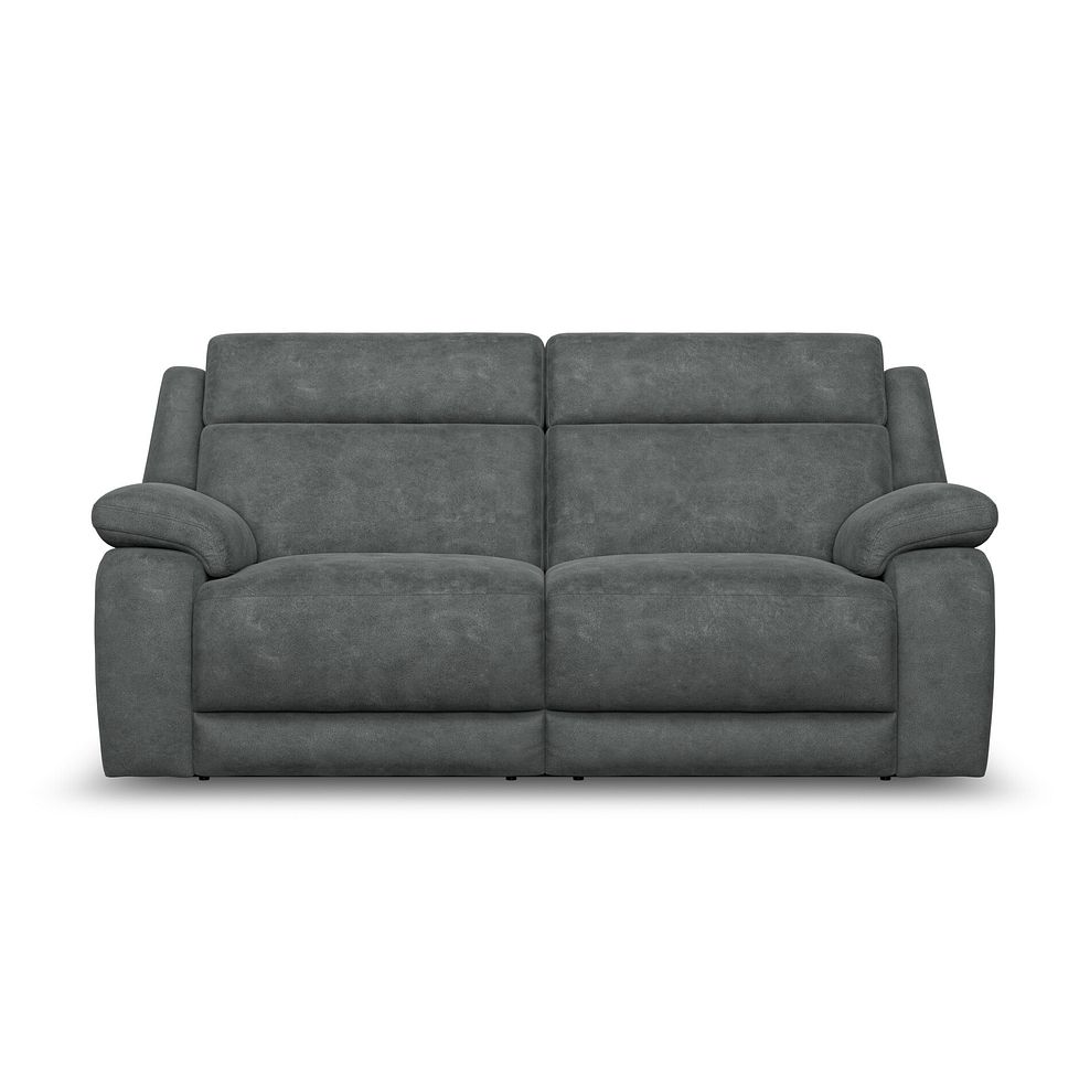 Emerson 3 Seater Sofa in Miller Grey Fabric 2