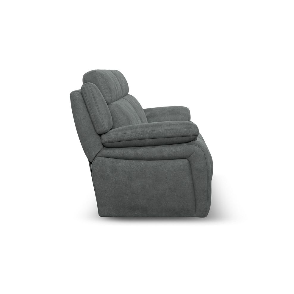 Emerson 3 Seater Sofa in Miller Grey Fabric 4