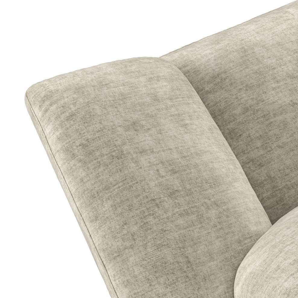 Emerson 3 Seater Sofa in Plush Beige Fabric 5