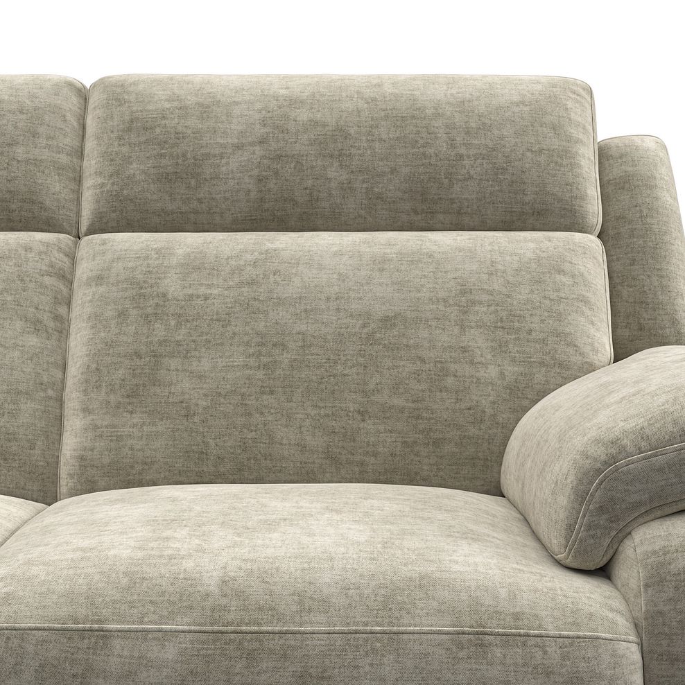 Emerson 3 Seater Sofa in Plush Beige Fabric 6