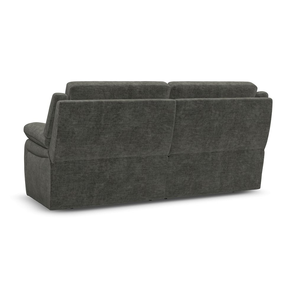 Emerson 3 Seater Sofa in Plush Charcoal Fabric 3