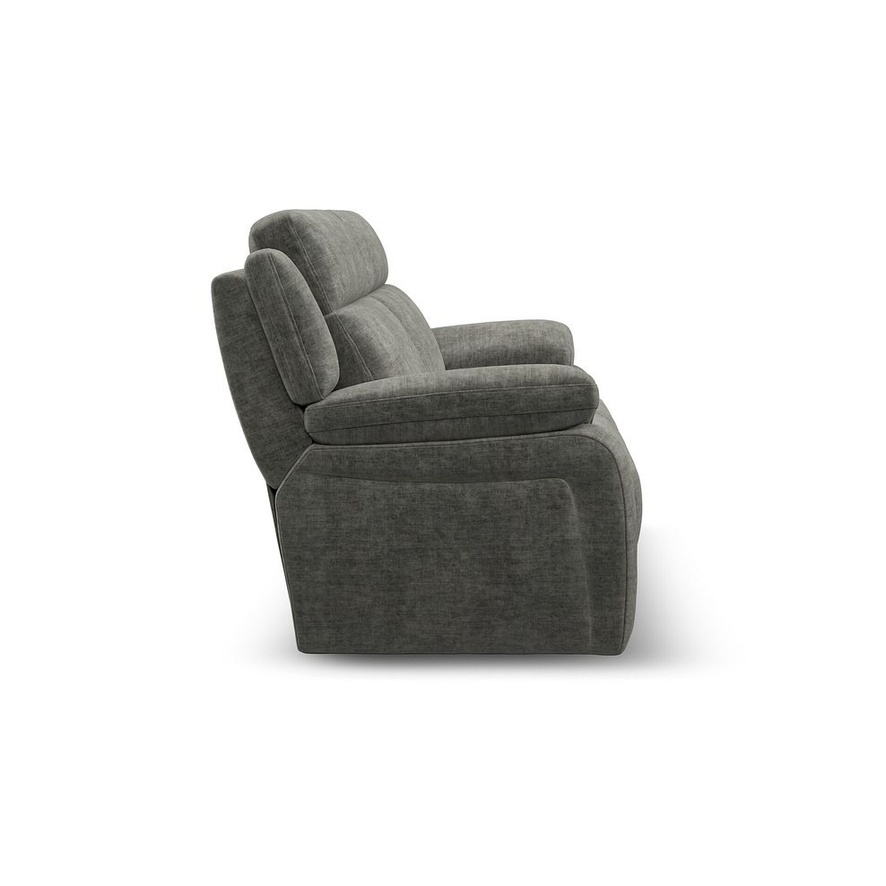 Emerson 3 Seater Sofa in Plush Charcoal Fabric 4