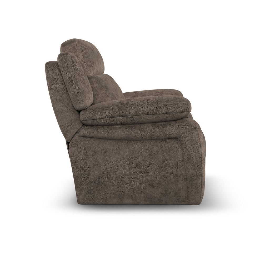 Emerson Armchair in Dapple Chocolate Fabric 4
