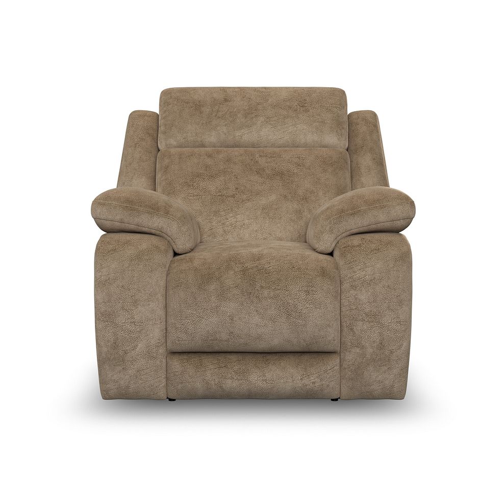 Emerson Armchair in Dapple Taupe Fabric 2