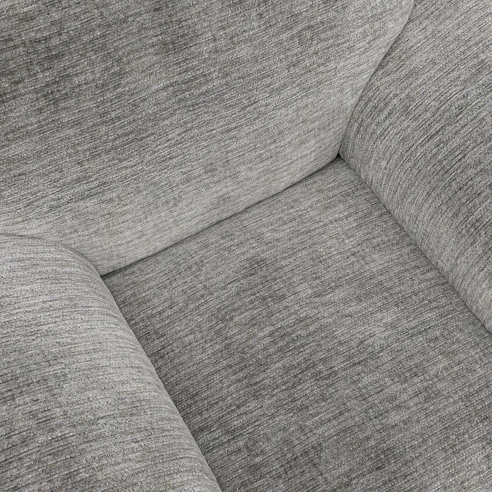 Emerson Armchair in Luxe Grey Fabric 8
