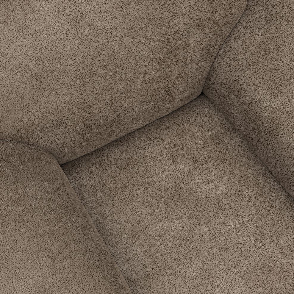 Emerson Armchair in Miller Earth Brown Fabric 8