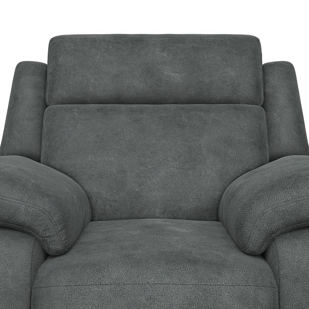 Emerson Armchair in Miller Grey Fabric 6