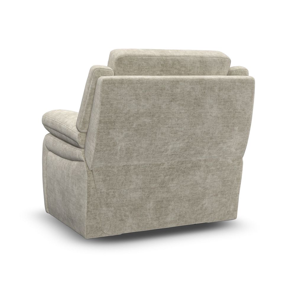 Emerson Armchair in Plush Beige Fabric 3