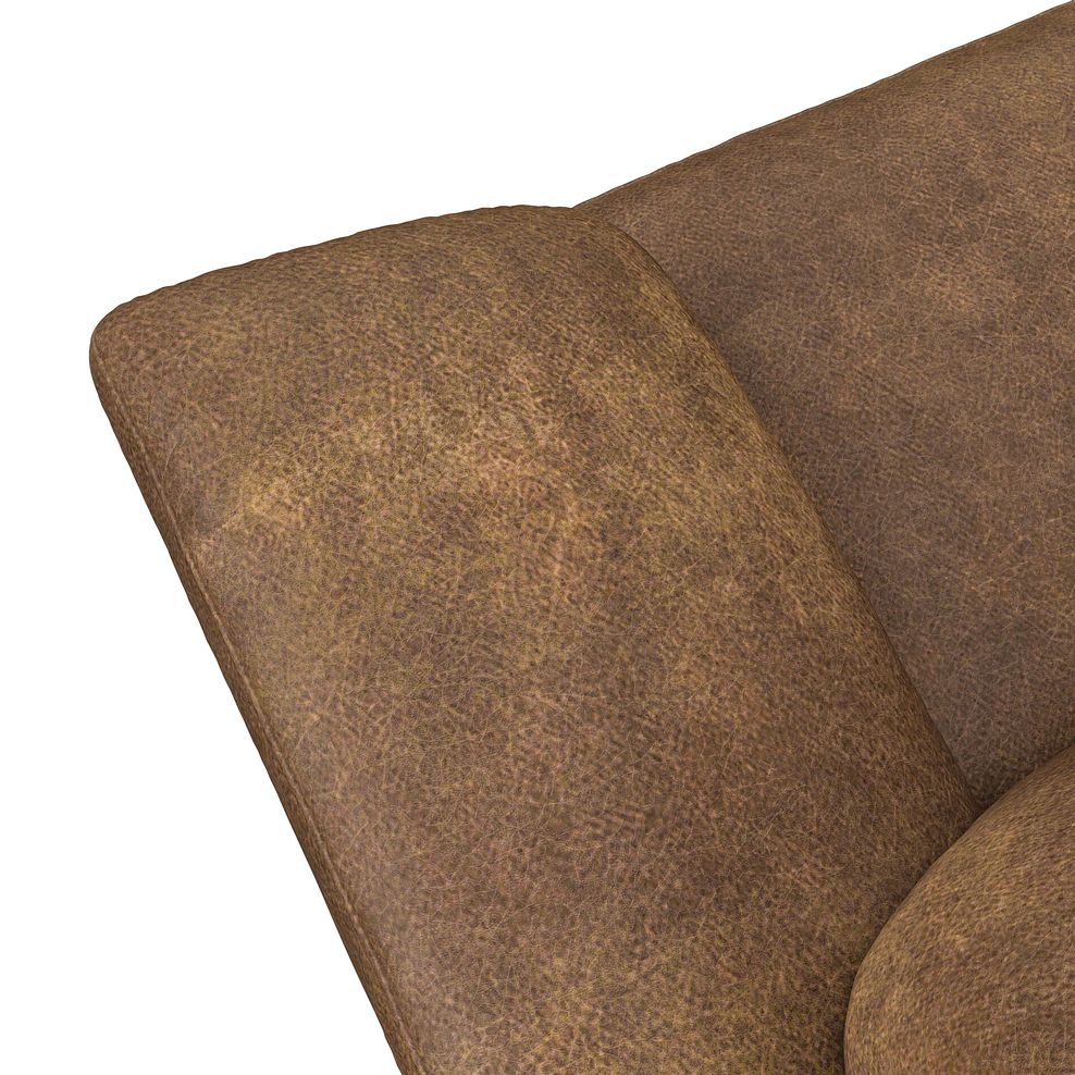 Emerson Armchair in Ranch Brown Fabric 5