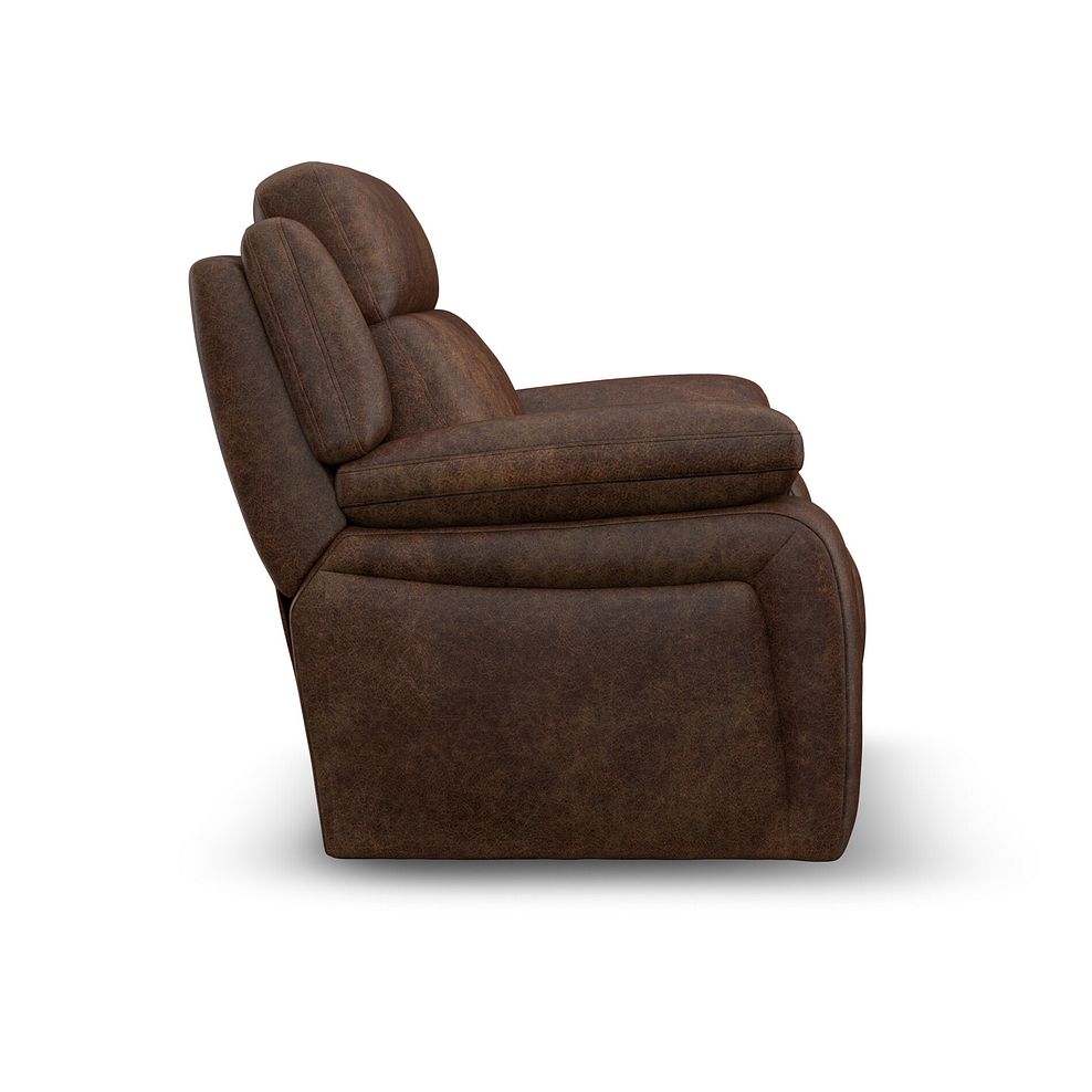 Emerson Armchair in Ranch Dark Brown Fabric 4