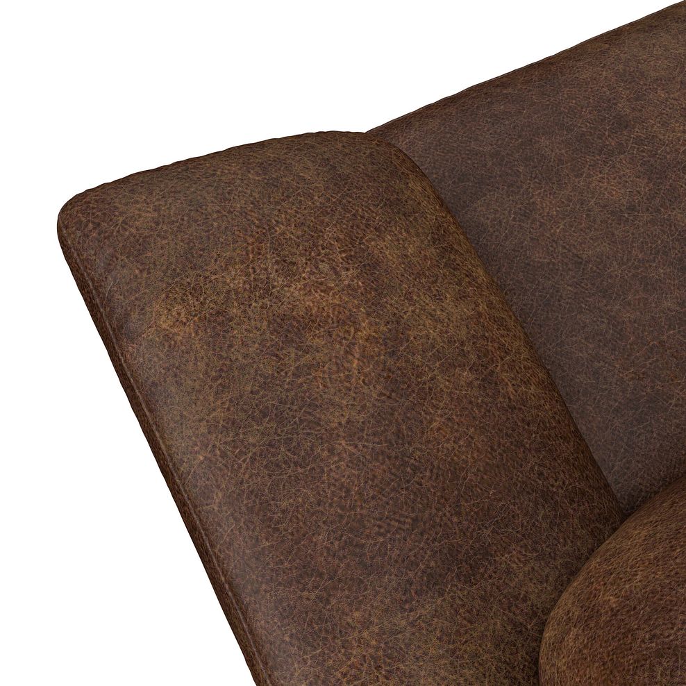 Emerson Armchair in Ranch Dark Brown Fabric 5