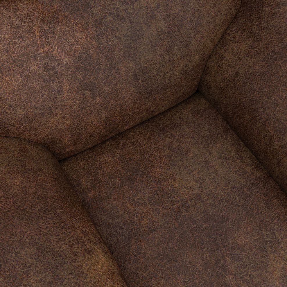 Emerson Armchair in Ranch Dark Brown Fabric 8